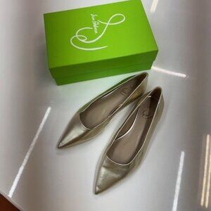 Sam Edelman Gold Flats -- Size 9.5